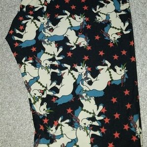 EUC UNICORN Leggings, LuLaRoe One Size Leggings
